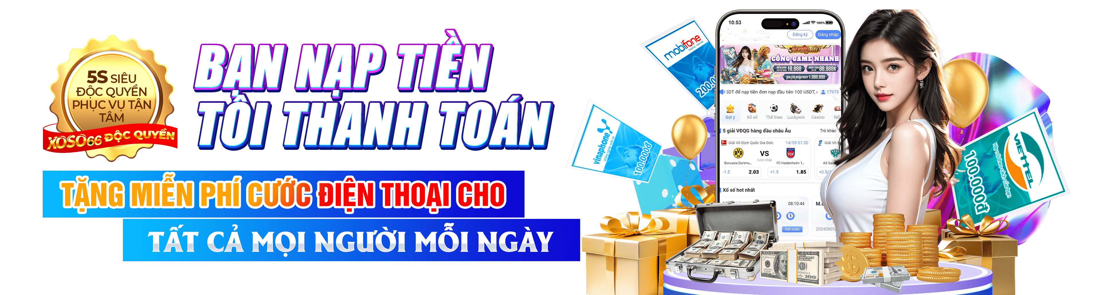 Hình ảnh quảng cáo của abc8 hiển thị nền tảng và các lợi ích