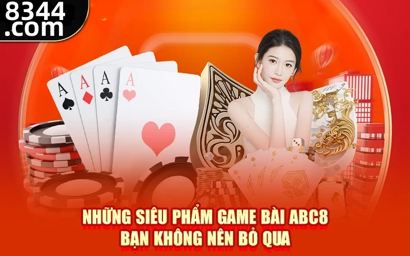 Hình ảnh quảng cáo của abc8 hiển thị nền tảng và các lợi ích